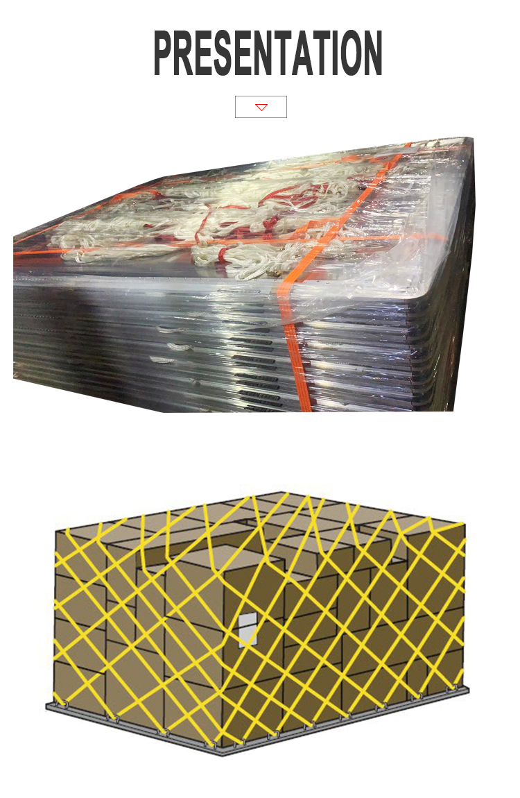 Oem Air Cargo Pallet Nets Pmc Pag Pla Aircraft Cargo Net Uld Container