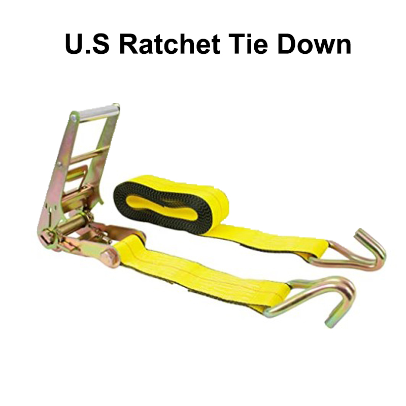 OEM US Ratchet Tie Down Ratchet straps Truck Winch Strap 2inch 3inch