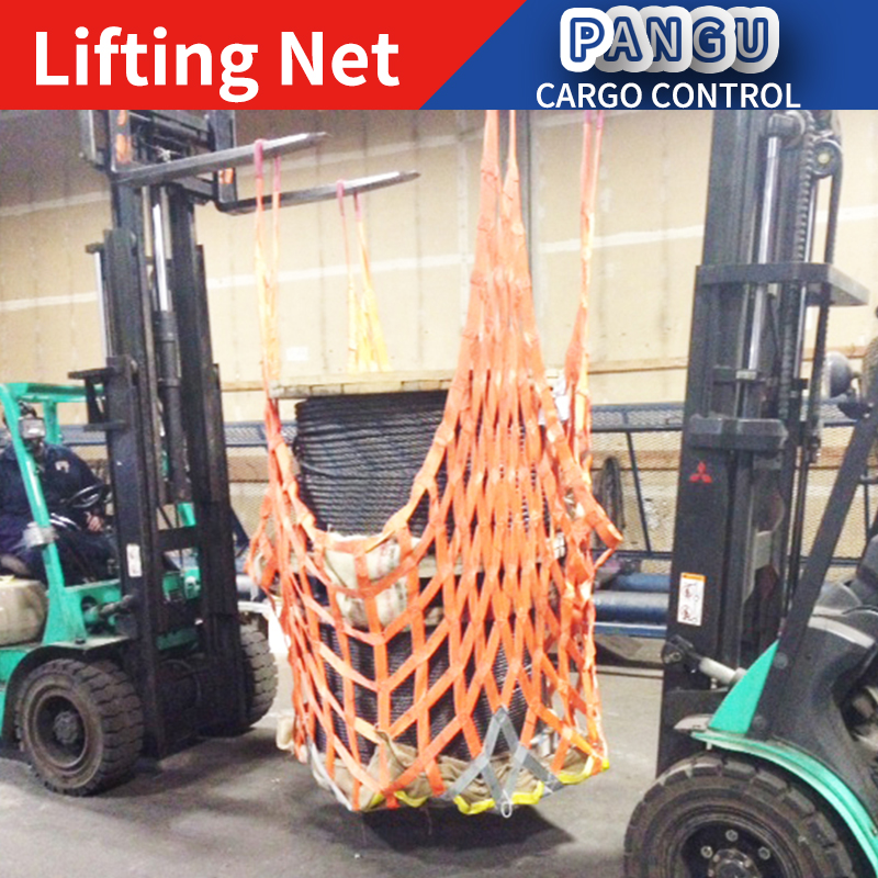 OEM Heavy Duty bing Cargo Nets Lifting Net E Track Cargo Net Truck